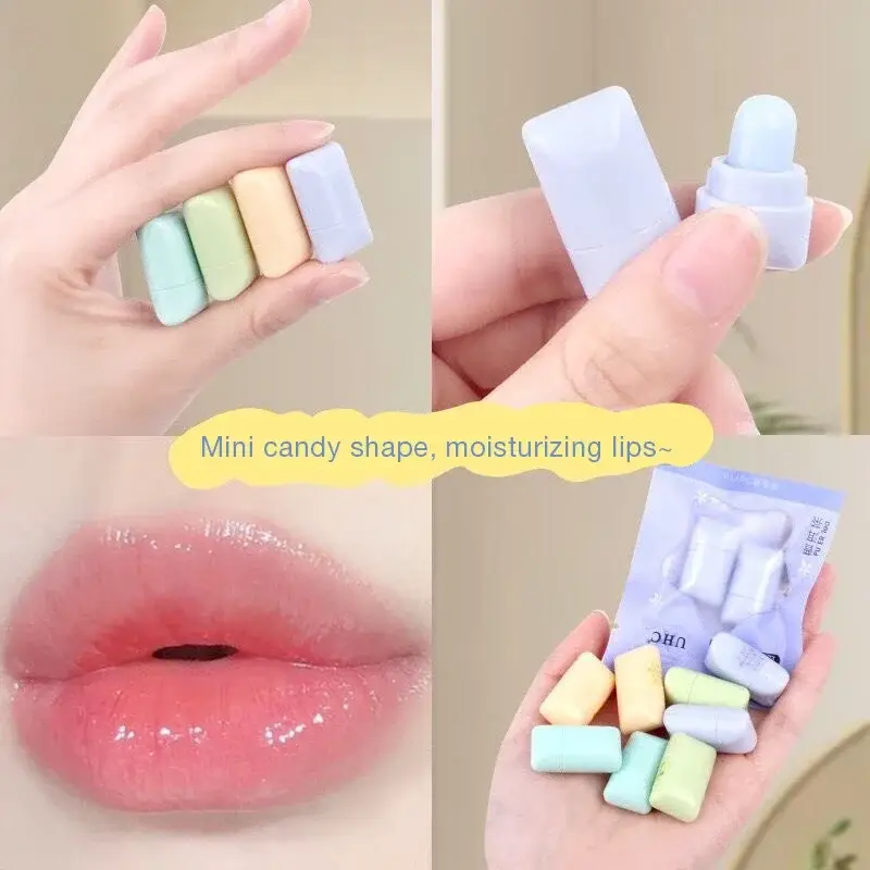 2 τμχ Cute Fresh Tea Lip Balm Λάδι χειλιών Ενυδατική Διαφανής Διαφανής Βάση Κραγιόν Ενυδατική Φυσική Φυτική Αντισπαστική Περιποίηση χειλιών
