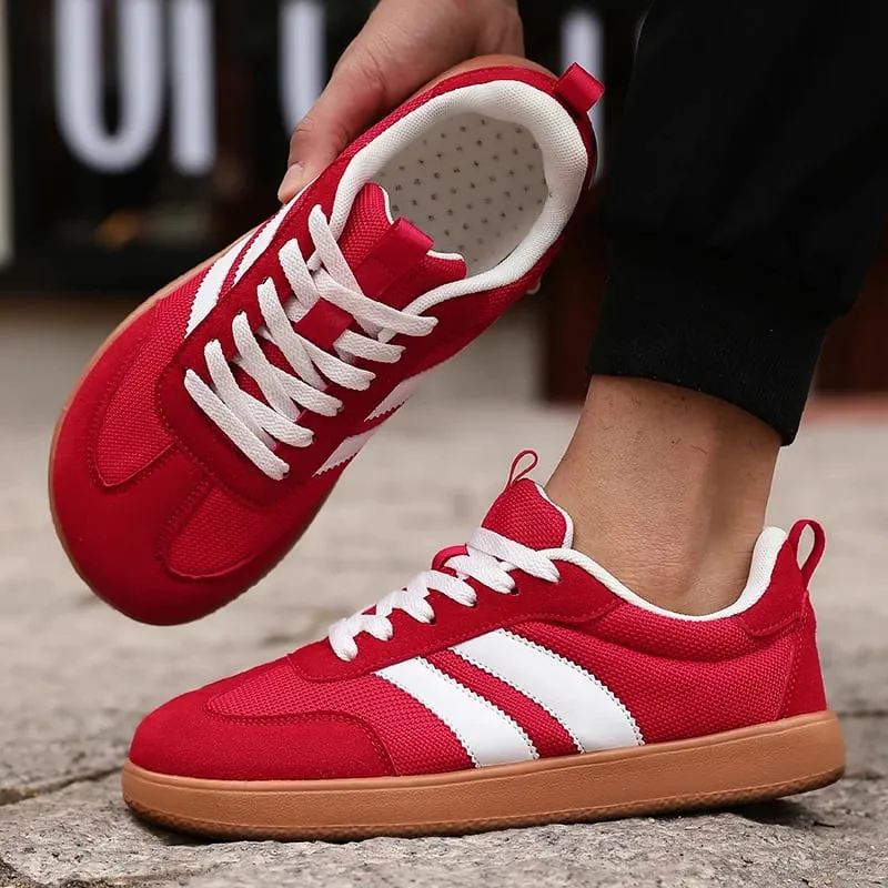 Men's Breathable Zero Drop Walking Shoes Fashion Casual Sneakers Non-Slip Running Shoes Back To School Training Shoes Unisex