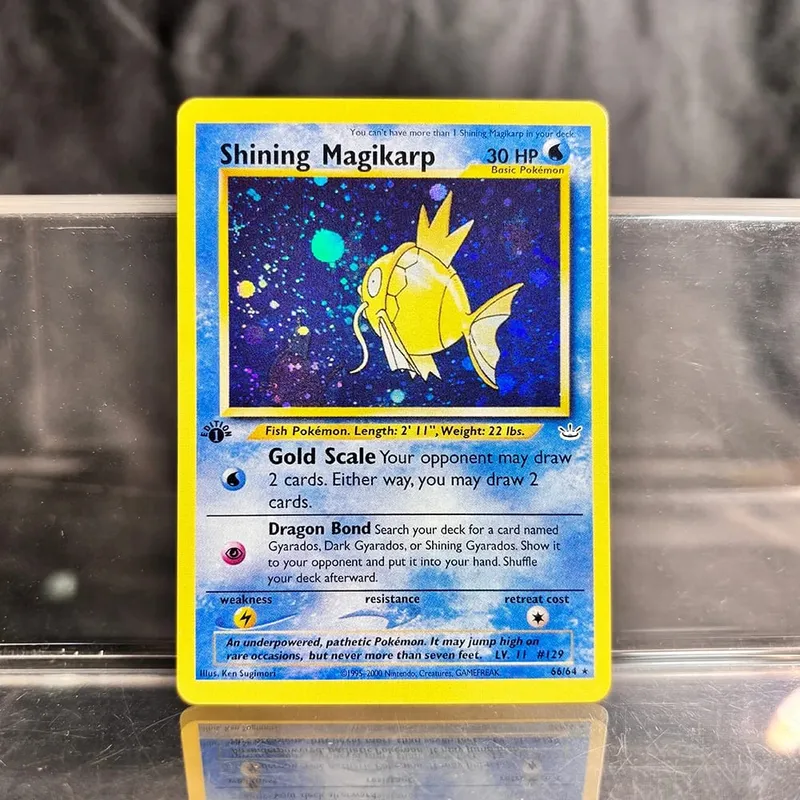 כרטיסי PKM הולוגרפיים בודדים Charizard EX Pikachu מהדורה 1 Neo Mewtwo PTCG כרטיסי פרוקסי אוסף כרטיסי קרב מתנות צעצועים — image 9