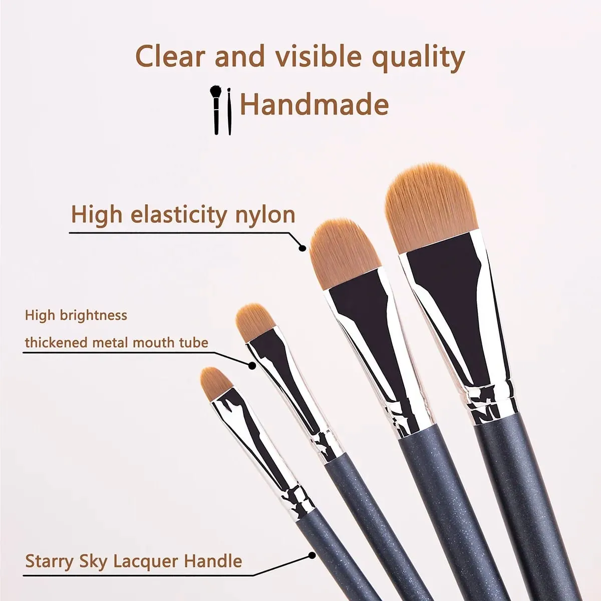Oblate The Line Brush Εξαιρετικά λεπτή γραμμή χειλιών Concealer φρυδιών Βούρτσες Detail Concealer Εργαλείο μακιγιάζ Lip Brow Contour The Line Brush — image 6