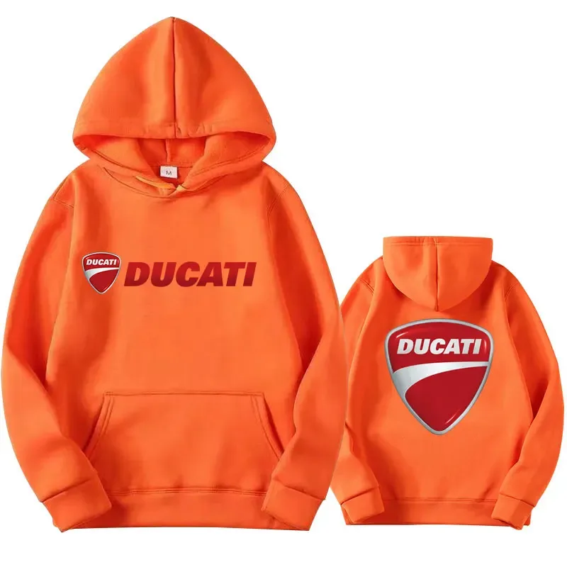 2026 DUCATI Motocicleta hoodies moletons roupas esportivas ao ar livre motogp ciclismo All-season ventilador roupas masculinas e femininas