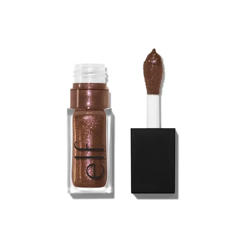 New Elf 8 χρωμάτων Lip Gloss & Πολύχρωμο ρουζ σε πούδρα λεπτής υφής Ελαφρύ Ενυδατικό Θρεπτικό Lip Balm Care Cosmetics
