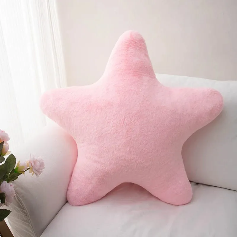 35/40 εκατοστά Starfish Star βελούδινο μαξιλάρι γεμιστό χαμόγελο Happy Sky μαξιλάρι πολύχρωμο μαξιλάρι ντεκόρ για καρέκλα καναπέ πίσω υποστήριξη δώρο