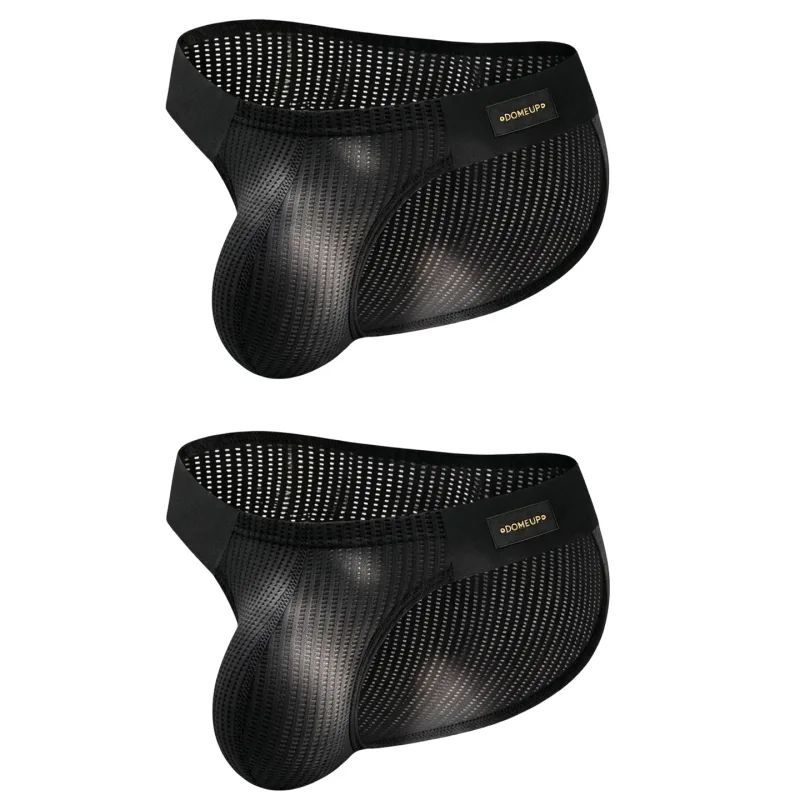 1/2/3PCS New Men's Premium Mercerized Cotton Briefs Ultra‑Thin Breathable Silky Soft Fitness Gym Daily Wear Men Underwear — image 24