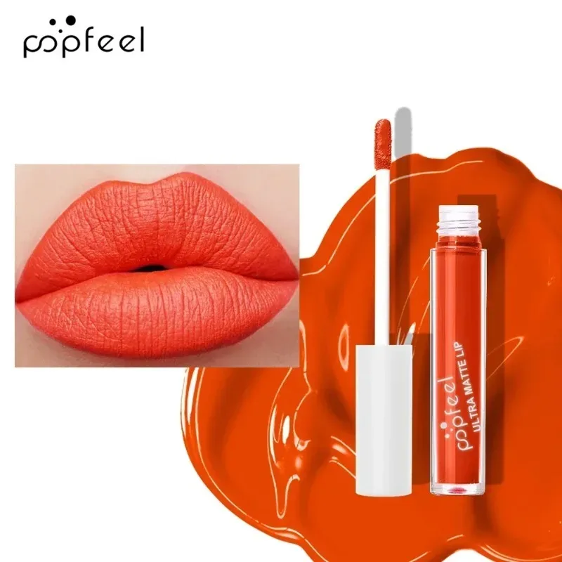 Punk Matte Zwarte Vloeibare Lipstick Waterdichte Langdurige Party Lipgloss Persoonlijk Fluwelen Naakt Lip Tint Halloween Lippen Make-up — image 10