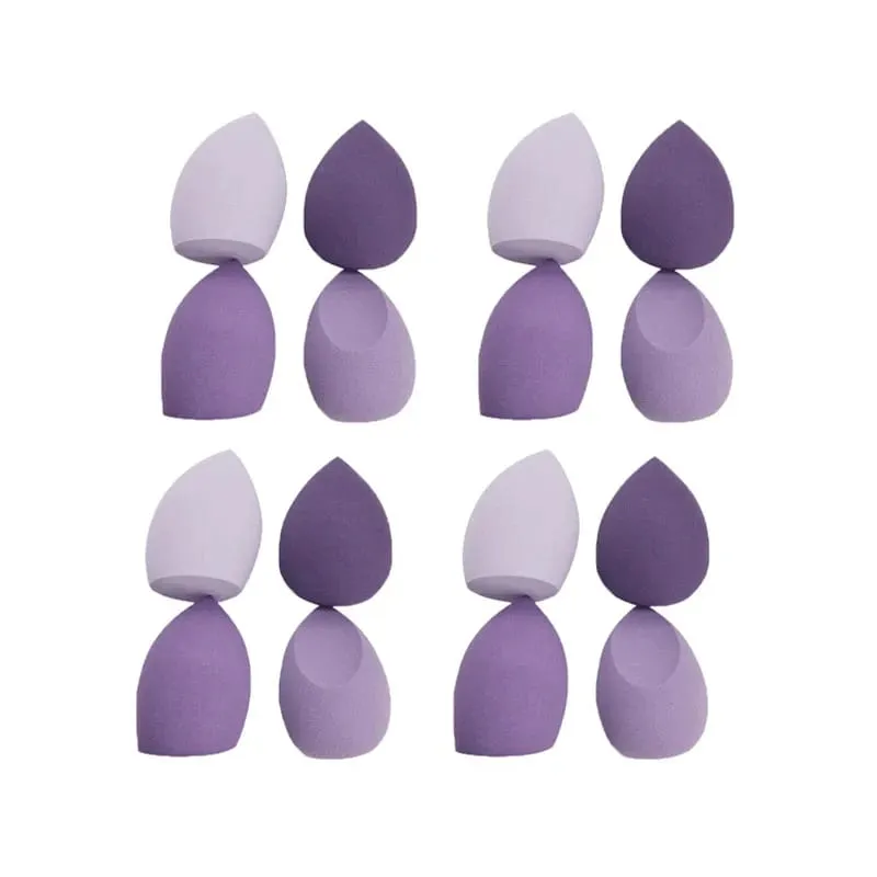 4/8/16 τμχ Σετ καλλυντικών σφολιάτας Beauty Egg Wet and Dry Dual-use Egg Makeup Foundation Sponge Air Cushion Puff Soft Makeup Tools