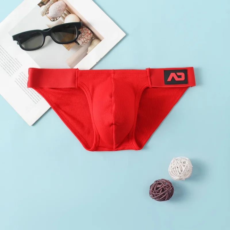 Men's briefs nylon milk silk comfortable fashion trendy brand boys' underwear AD3-M398 — image 5