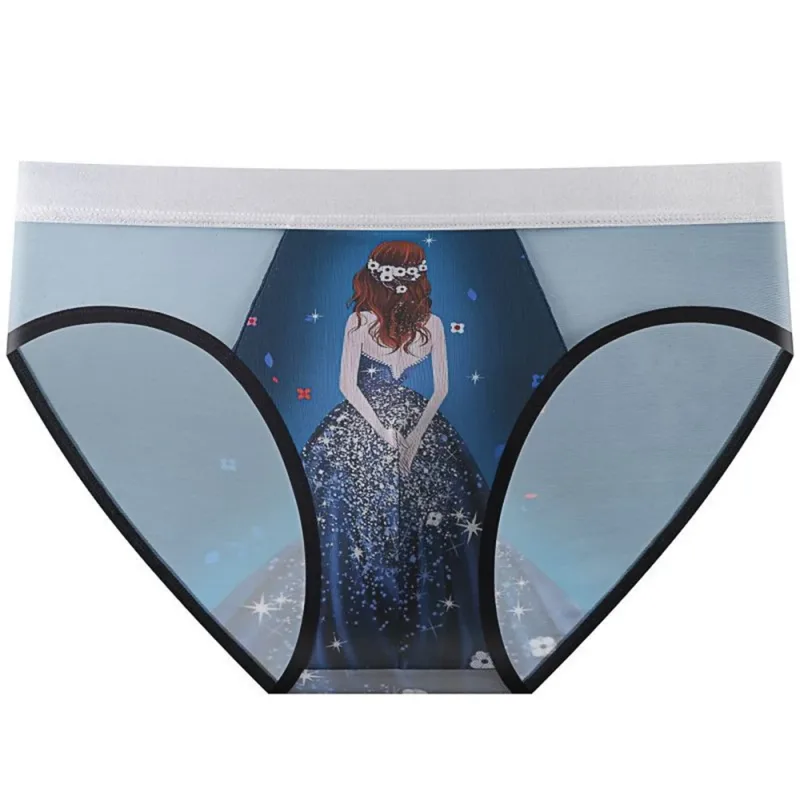 Novelty Cartoon Mesh Briefs Men Underwear NEW 2026 Male U Convex Pouch Underpants Plus Size XL-4XL — image 11