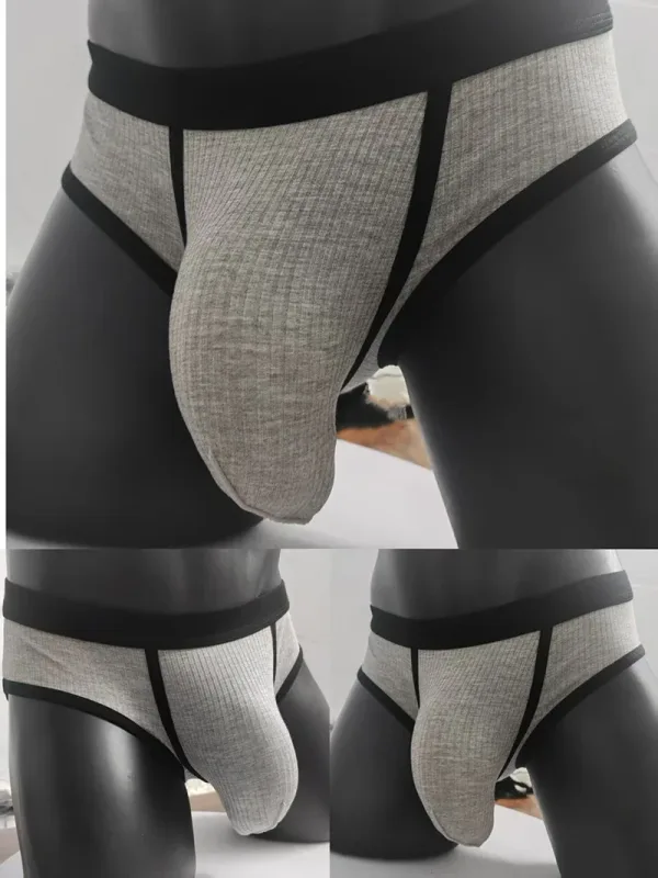 Men's Briefs with Large Pockets Are Very Sexy. Large-space Sports Underwear for Men 3256810021215070 — image 8