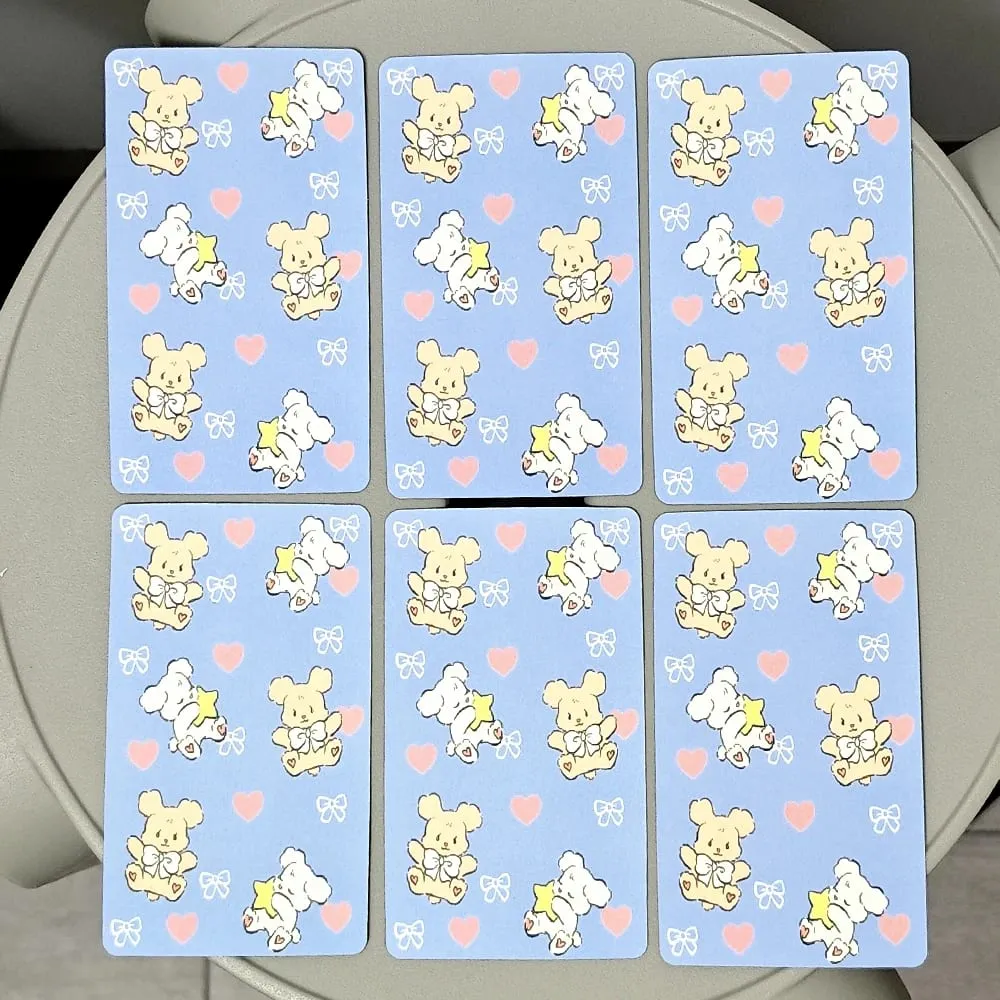 78 db Kawaii Tarot kártya 10,3*6 cm-es Chouchou Tarot Pakli