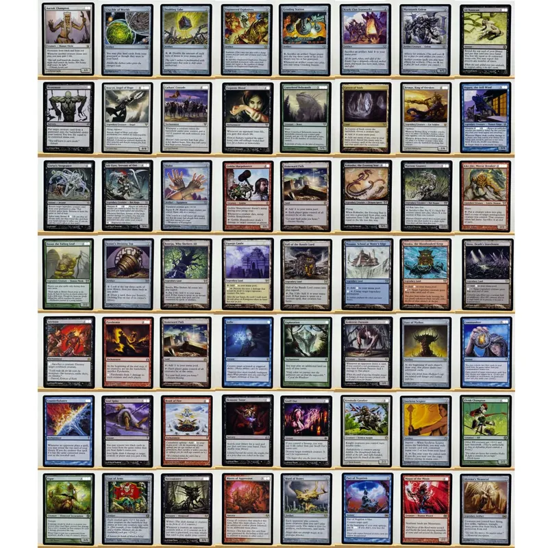Tcg Proxy Cards Custom 56-Card Proxy Deck Set–High Quality The One Ring Complete Tabletop Strategy Card Set