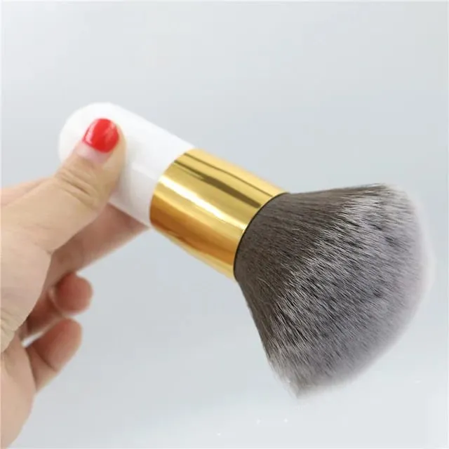 Cọ Lớn Nhỏ Mỡ Pier Kem Nền Cọ Trang Điểm Kem Bb Nấm Bàn Chải Không Bột Không Đánh Dấu Kem Nền Cọ Trang Điểm màu Đen Mới — image 9