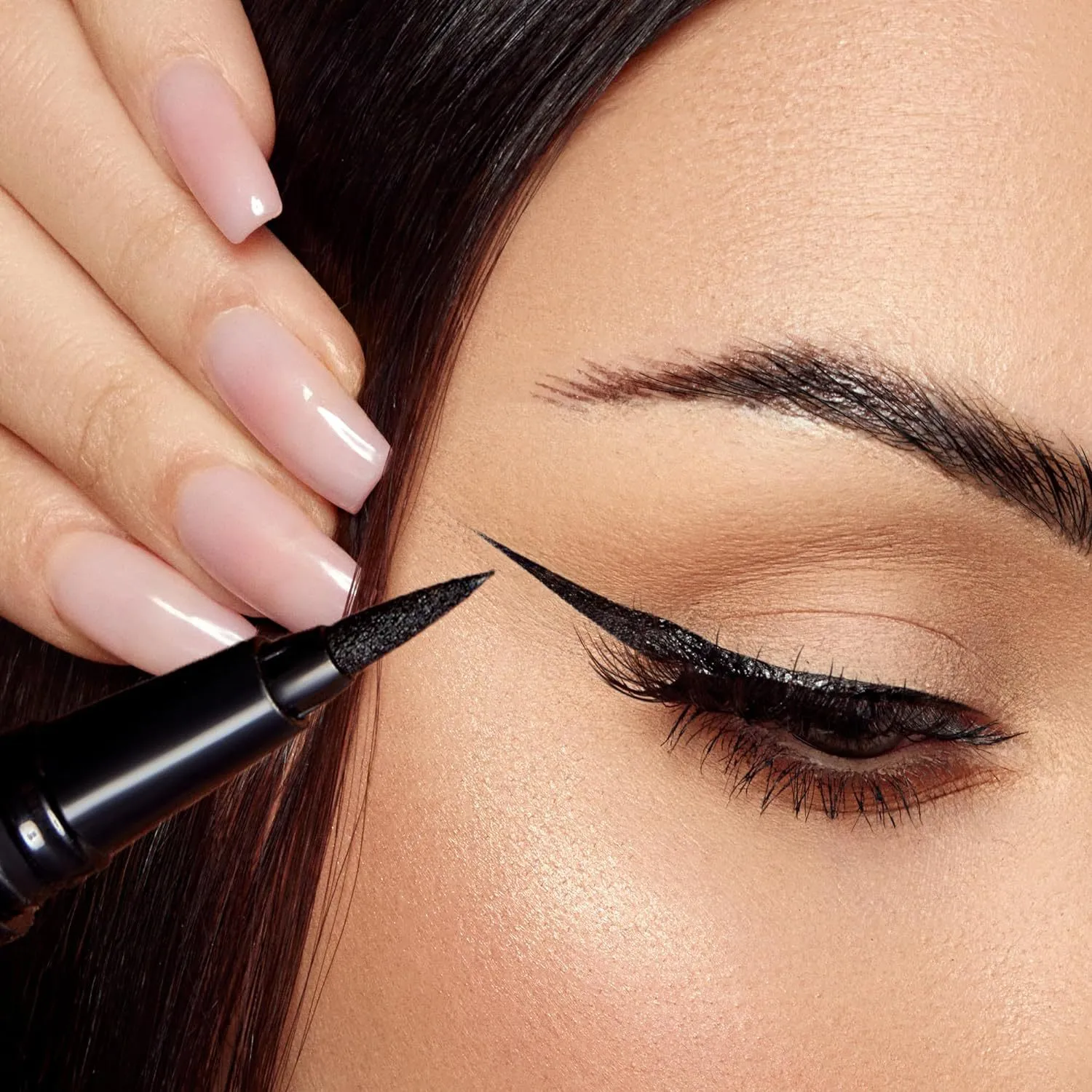 Κοινό eyeliner για άνδρες και γυναίκες Αδιάβροχο Μαύρο μολύβι ματιών μακράς διαρκείας και γρήγορο στέγνωμα Ανδρικό eyeliner καλλυντικά μακιγιάζ ματιών