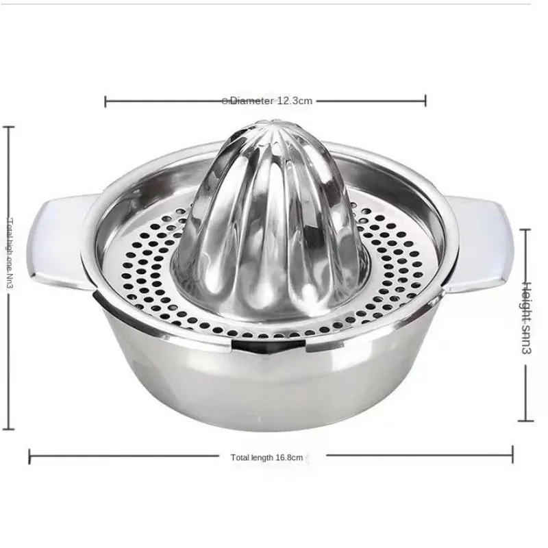 304 Inox Steel Lemon Juicer Home Μικρός Creative Juicer Portable Manual Juicer Orange Squeezer — image 7