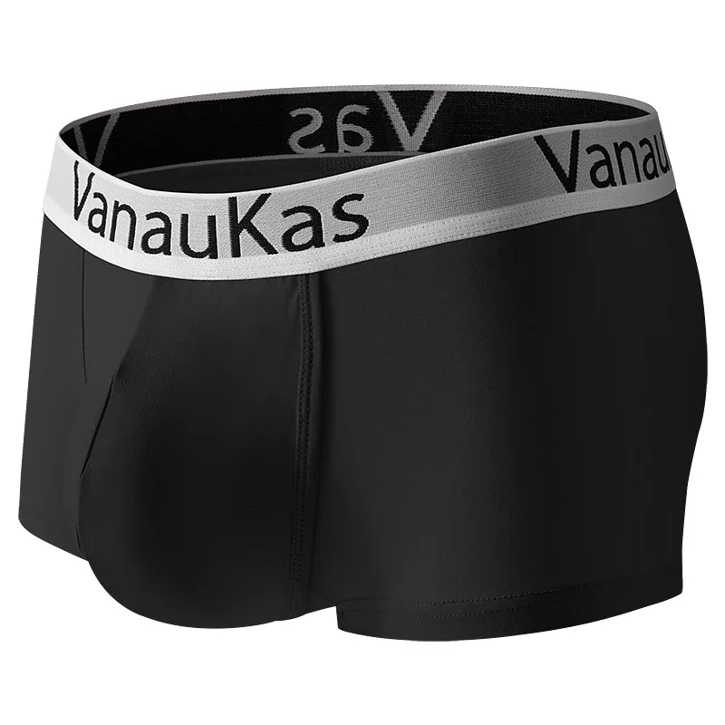 Mens Modal Underwear Boxer Shorts Convenient Pouch Opening for Male