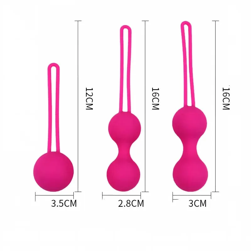 Silicone Smart Ball Vibrating Kegel Balls Private Care Vagina Tighten Exercise Machine Vaginal Geisha Ball Sex Toys for Women 18