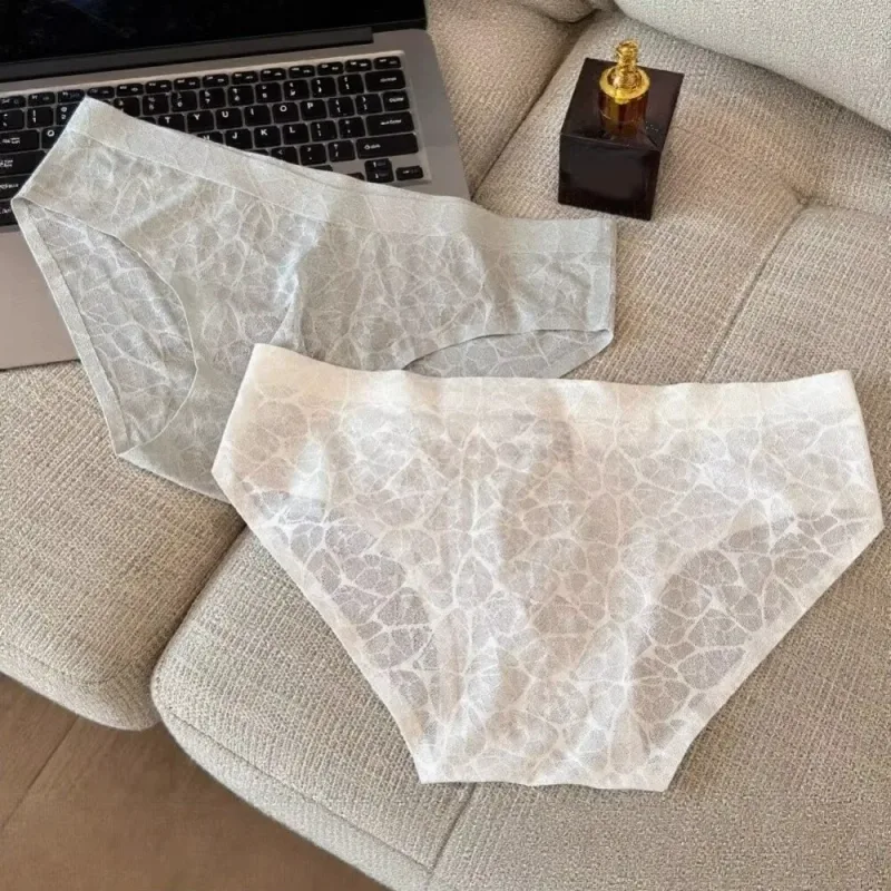 Underpants 3D Bulge Pouch Men's Underwear Lingerie Transparent Mesh Panties Low Waist Thin Triangle Panties Men