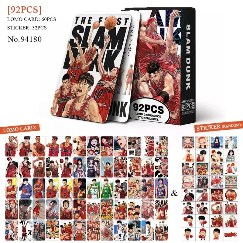 מתקפת אנימה על טיטאן Lomo Card גלויה צעצוע Haikyuu רוקח יומני הונקאאי כוכבי אוסף כרטיסים עם מדבקות מתנה — image 3