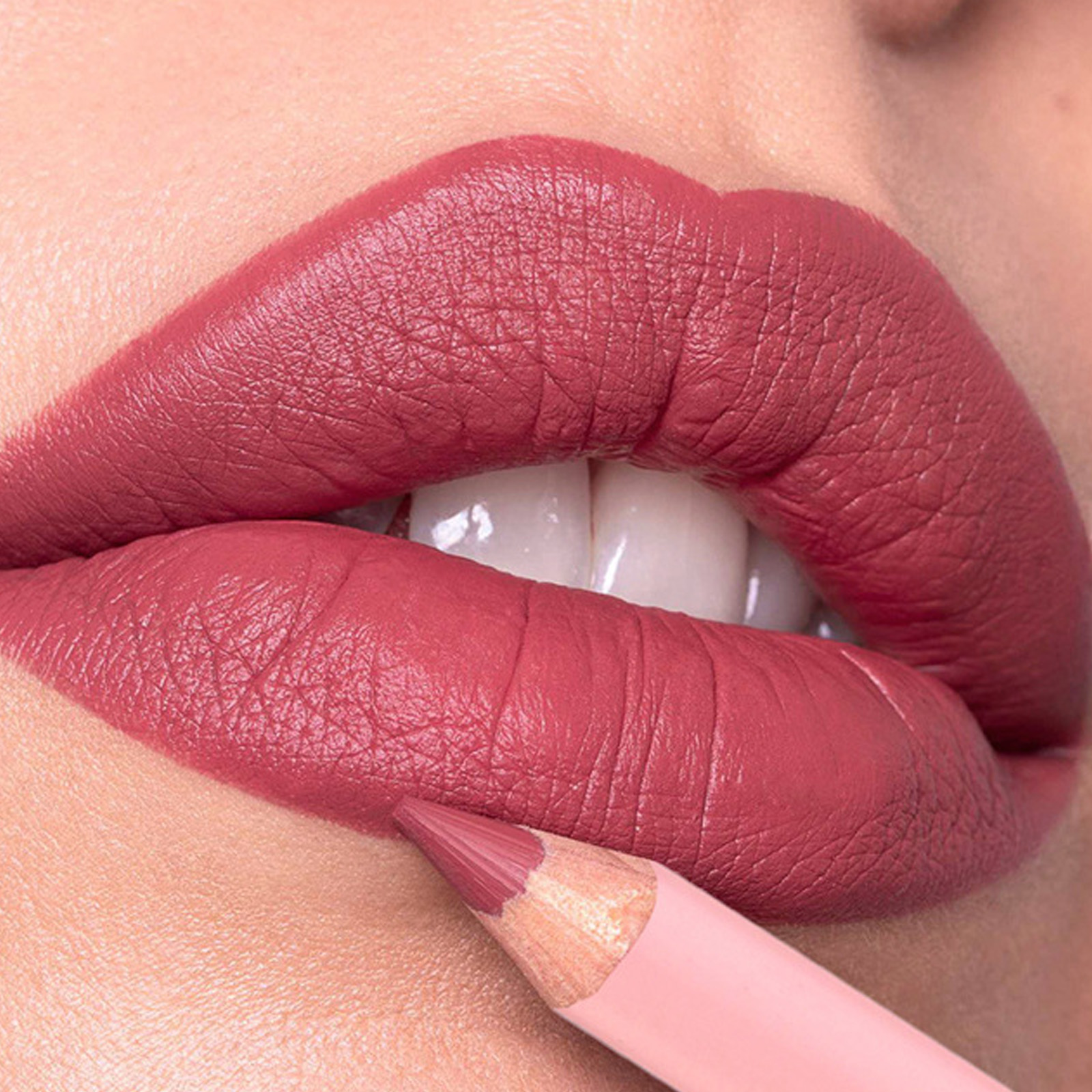 12 Màu Matte Lipliner Pencil Chống Nước Plumping Bám Bẩn Son Môi Tự Nhiên Màu Hồng Hồng Kẻ Viền Môi Pro Viền Môi Viền Trang Điểm — image 13