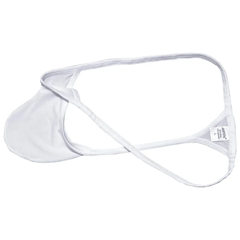 Men's Ice-Silk Thong Underwear No-Show Ultra-Thin Men Low Rise Thong G-string Breathable Lightweight Micro Briefs