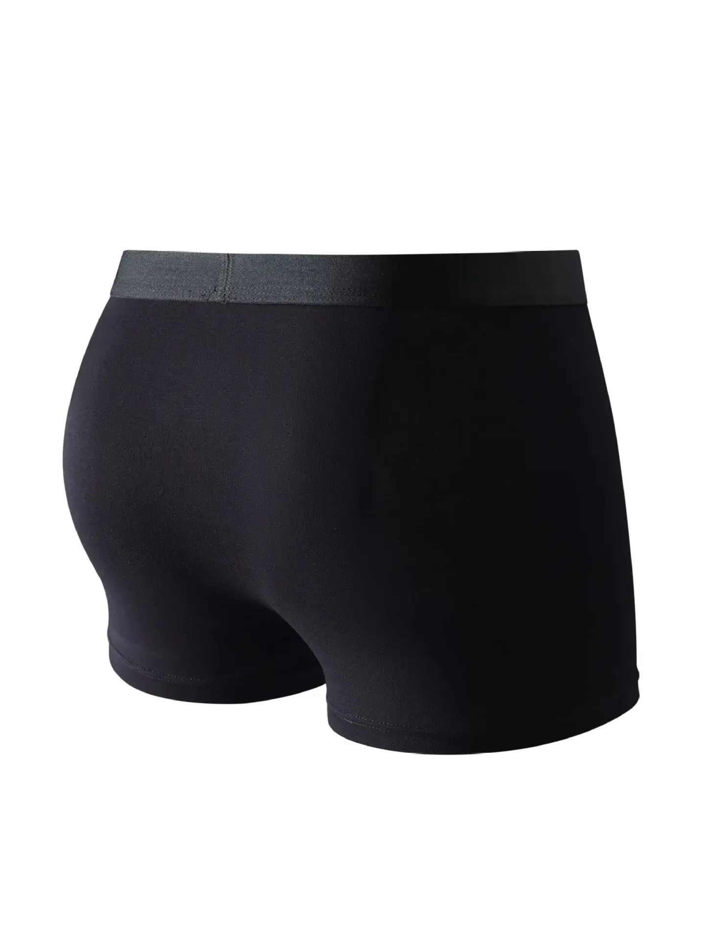 6 Pieces Bamboo Fiber Men's Underwear Solid Color Simple Men Boxer Shorts High Quality Fabric Knickers Soft Breathear Panties — image 6