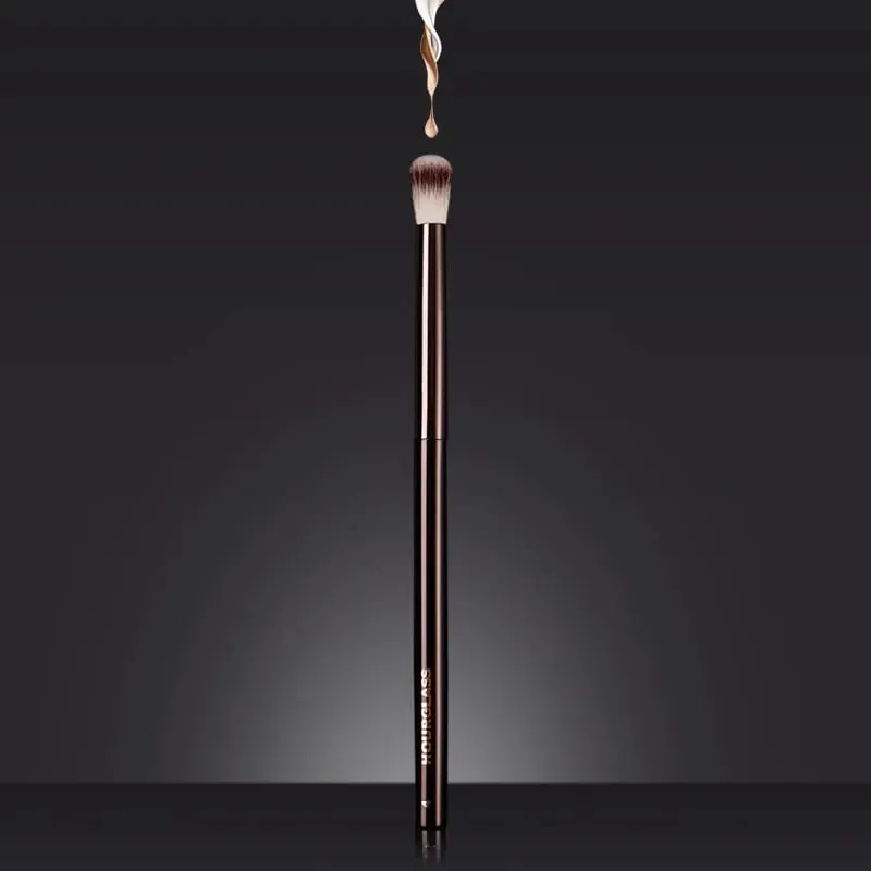 1 piece #4 Crease Makeup brushes Eye shadow Make up brush Highlighter exquisite Professional Cosmetic tool metal handle with box