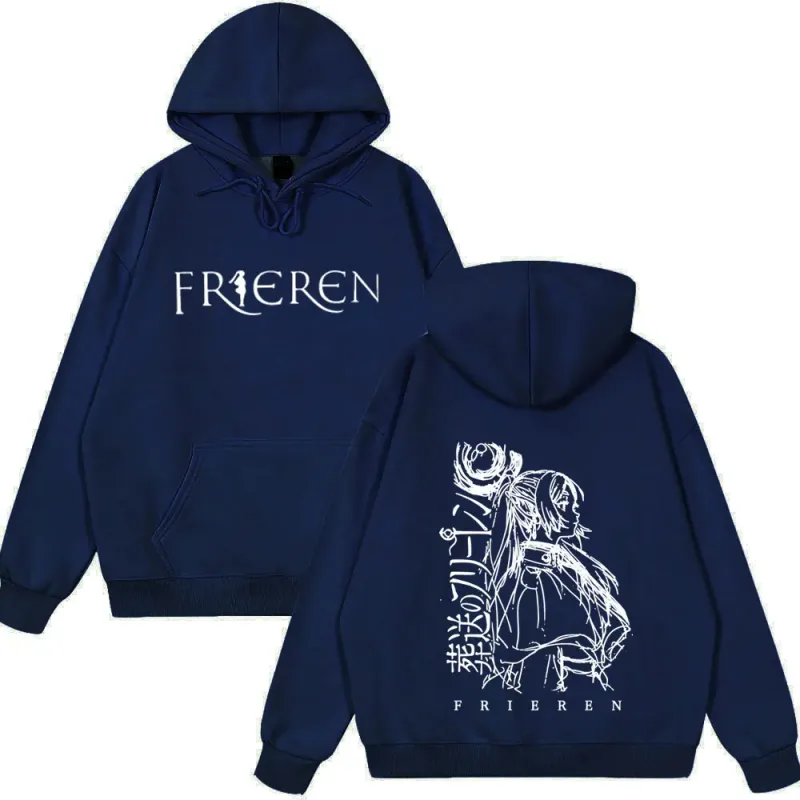 Anime Frieren: au-delà de la fin du voyage sweat à capuche pour hommes femmes vêtements mode polaire sweats hiver mode drôle Style vêtements