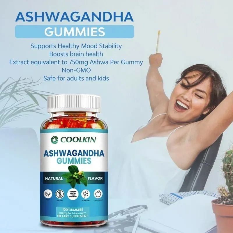 Ashwagandha Gummies - Relieve Stress Improve Concentration Promote Brain and Energy Balance and Improve Sleep Health — image 7