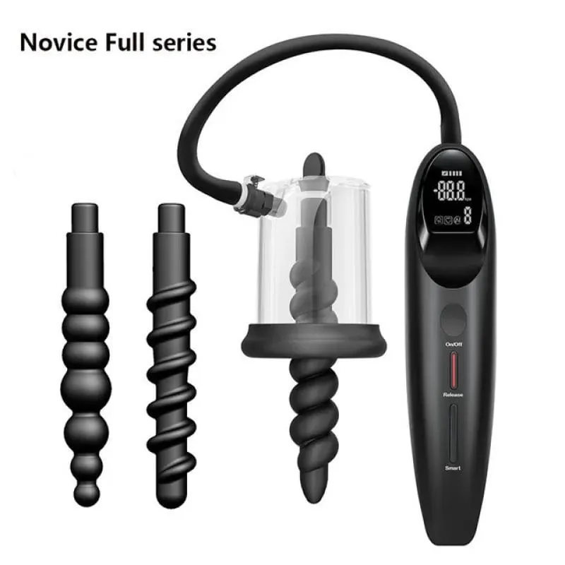 Smart Vacuum Pump Sucking Anal Plug Female Prostate Massage Stimulator Buttplug Male Masturbator Adult Sex Toys For Man Women — image 2