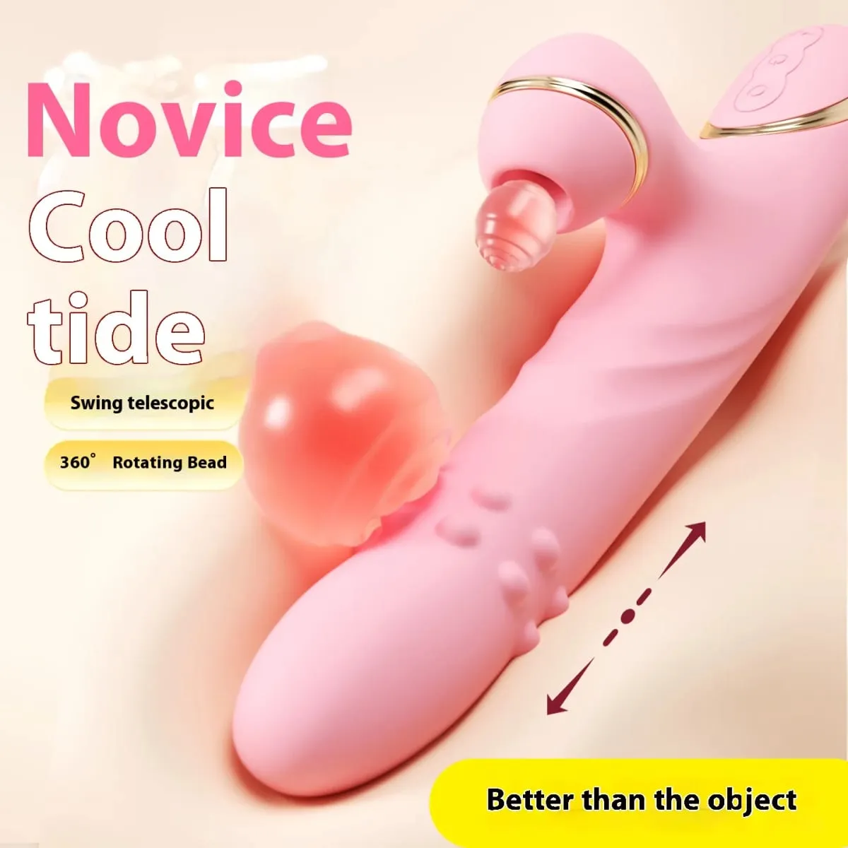 vibrator for women bead telescopic thrust gun clitoral sucking vibrator usb charging adult sex toy dildo g-spot stimulator vibra