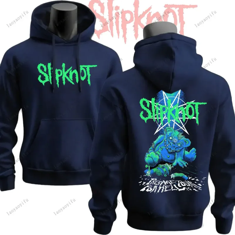 الرجال نمط جديد S-Slipknots الموسيقى شعار المعادن روك باند النساء الرجال هوديي بلوزات الجدة الاتجاه الملابس هودي البلوفرات الشتوية — image 4