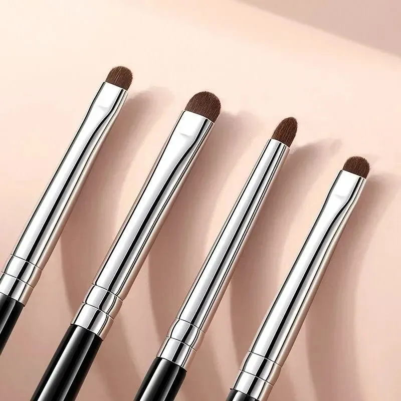 Kleine Hoek Precieze Detail Oogschaduw Borstel Zacht Paardenhaar Ooglid Markeerstift Liggende Zijderups Make-Up Kwasten Ogen Make Up Gereedschap