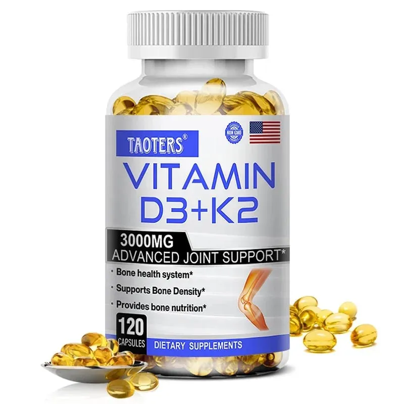 Vitamin D3 & K2 | Bone & Cardiovascular Health Support Immune System Support 120 Capsules — image 9