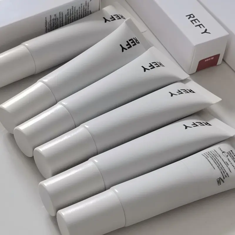 Brand Refy Lip Gloss Metal Applicator Deeply Moisturizing Nourishing Plumping Shine Non-Sticky Satin Nude Lip Makeup Cosmetics