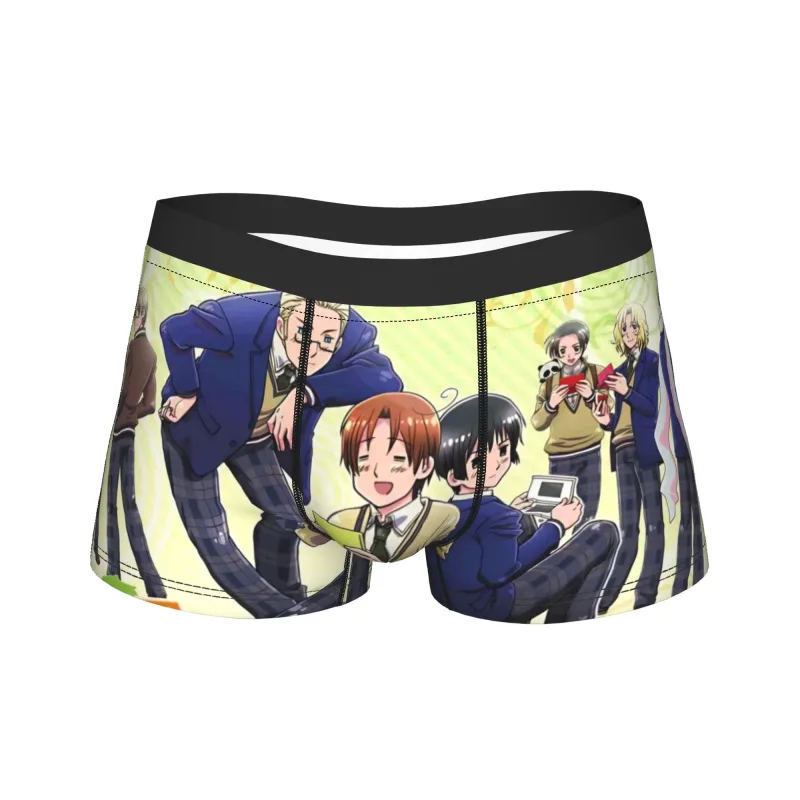Hetalia World Stars Men Boxer Shorts Cozy Underwear Underpants