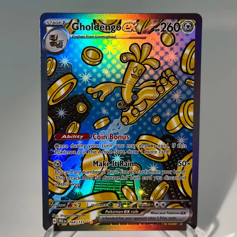 Prismatic Evolutions PKM Cards PTCG5-A GX Rainbow Umbreon Sylveon Leafeon ex Rare Collection Battle Toys Δώρα για χόμπι — image 27