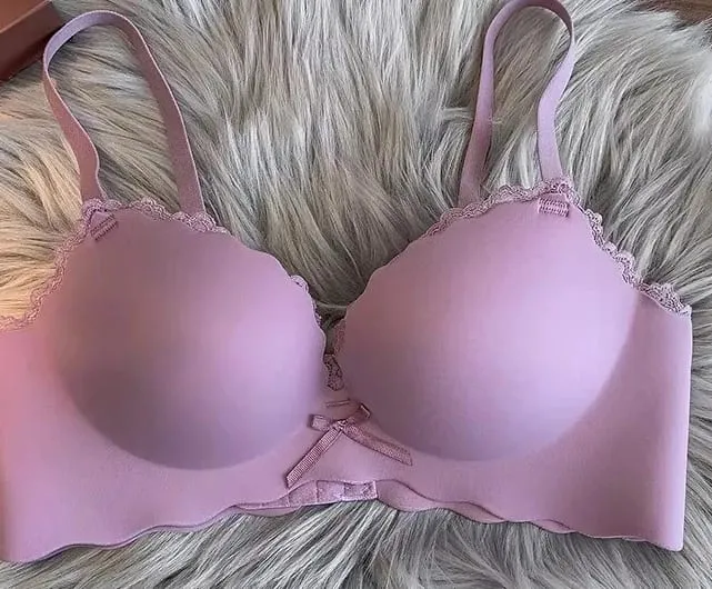 Hot Selling Γυναικεία Push Up Σετ σουτιέν Αδιάλειπτη Ασύρματη Στήριξη Άνετα Εσώρουχα S-XL για Νεαρές Γυναίκες Μαλακά καθημερινά ρούχα — image 11