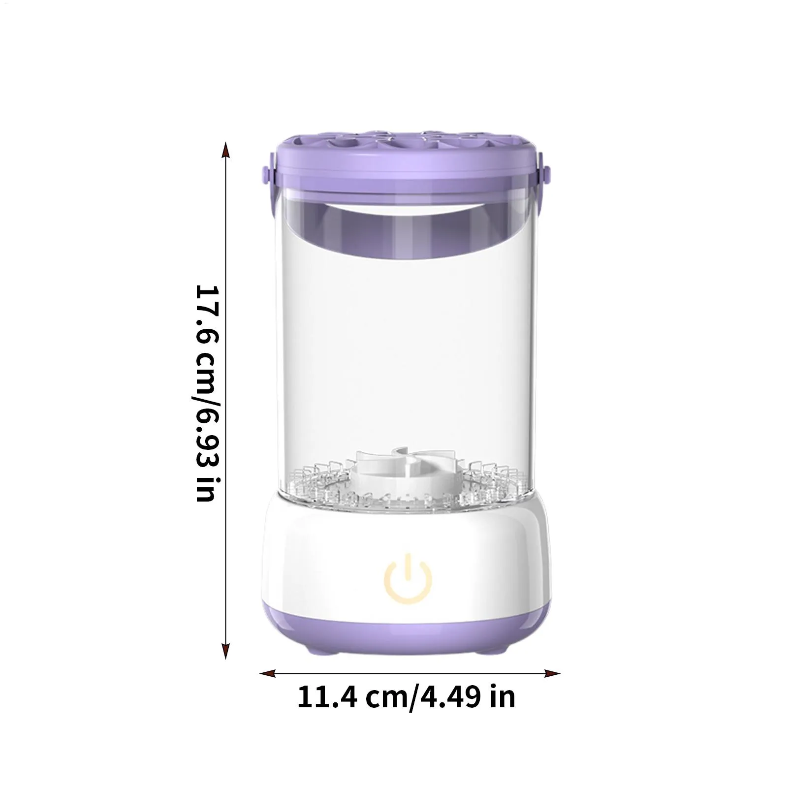 Professional Makeup Brush Cleaner Makeup Tool Washer Portable Automatic Cosmetic Brushes Cleaner Machine for Home Vanity Travel — image 6