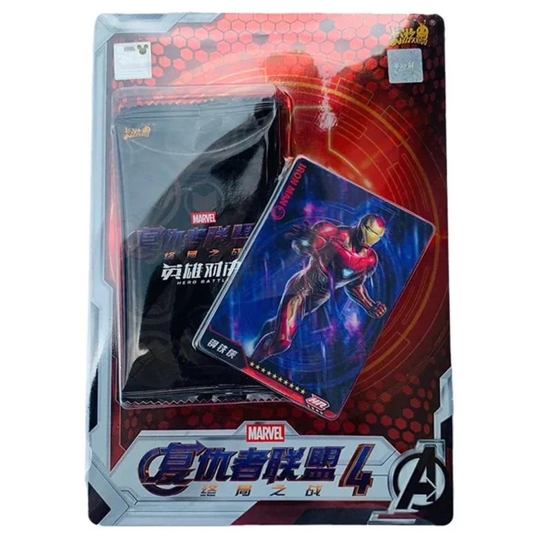 Tunay na Card Heroes Duel Card Competitive Version Iron Man Thor Captain CR America Collection Card Mga Laruan — image 11