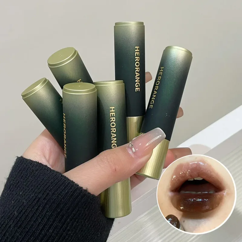 Herorange Mirror Lip Gloss 24H שפתון עמיד למים ללא העברה ללא דהייה מט וברק איפור שפתיים שופע נשים — image 3