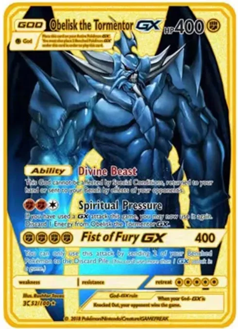 Αγγλική έκδοση Pokemon Metal Card Anime Figure Pikachu Charizard Mewtwo Battle Trading Game Collection Cards Model Toy Gifts — image 13