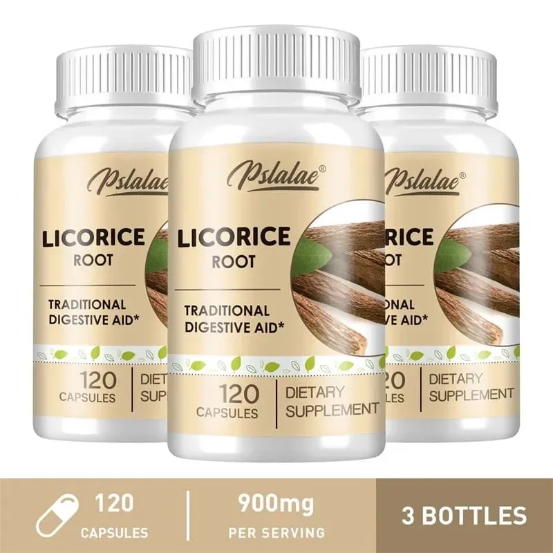Licorice Root - High Strength Antioxidant Supplement Supports Heart Health Non-GMO Digestive Health Support