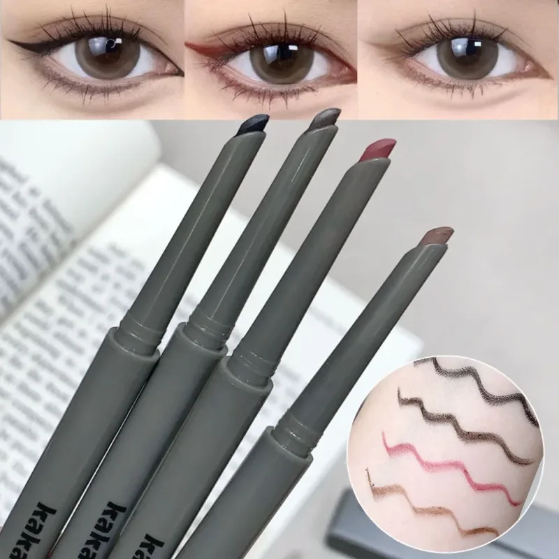 Kakashow Glue Eyeliner Sleeping Silk Brush Φυσικό Χρώμα Μακιγιάζ ματιών μακράς διαρκείας Αδιάβροχο Aegyo Sal Brighten Εύκολη εφαρμογή Μακιγιάζ