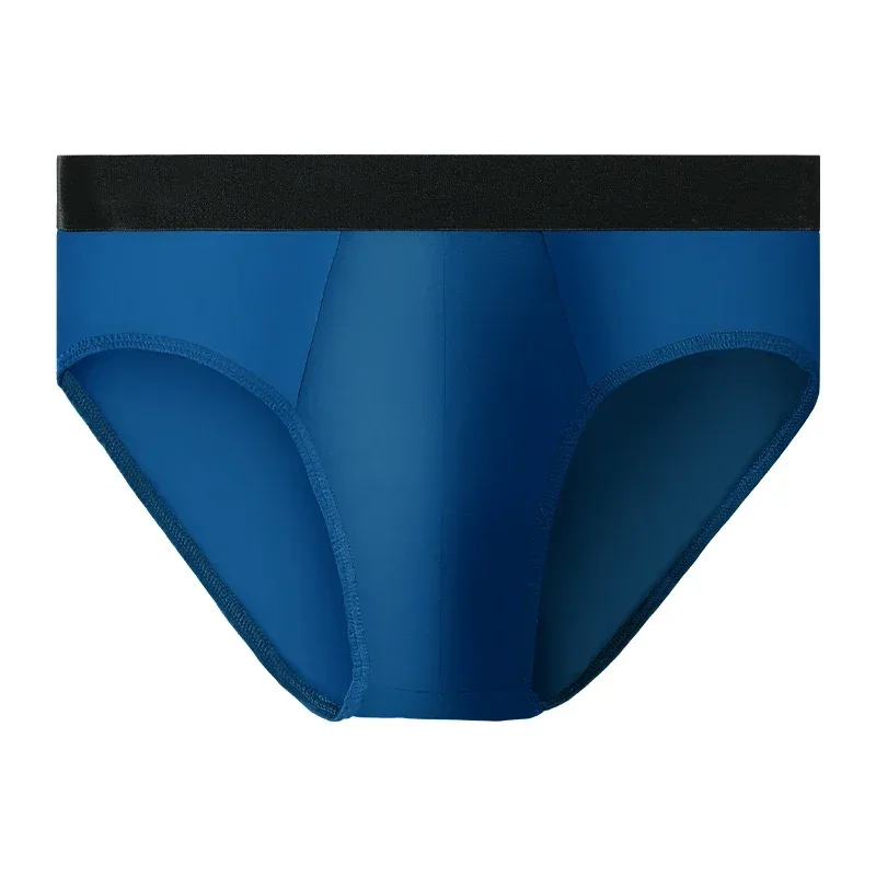 Men's all-cotton underwear for summer, thin pure cotton triangle pants, low waist, sexy underpants, oversized shorts — image 1