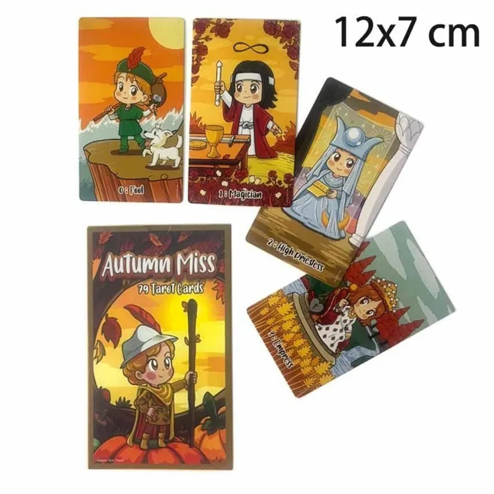סתיו מיס טארוט 12X7 ס"מ משחק קלפים