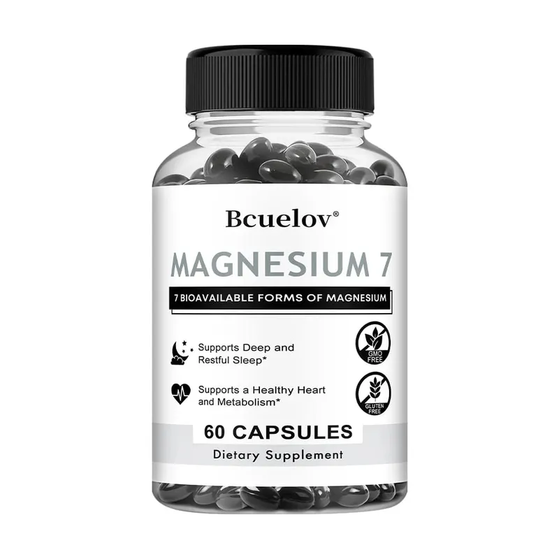 7 in 1 Magnesium Complex High Absorption Supports Energy Relaxation Promotes Healthy Sleep Helps Muscle Support Supplements