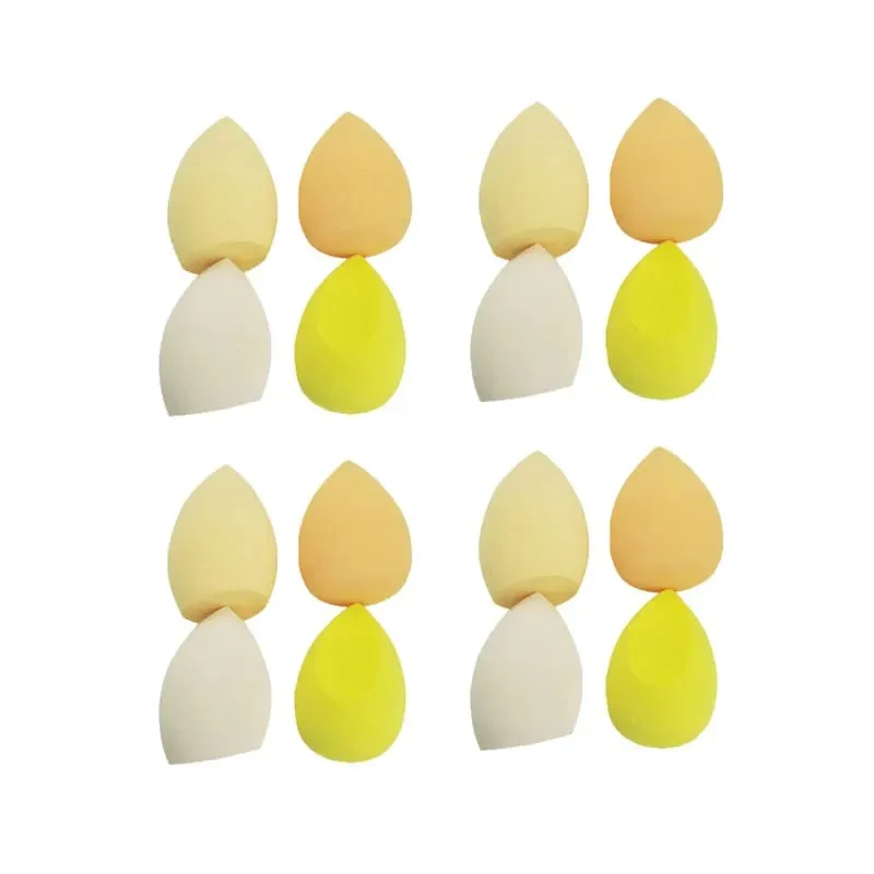 4/8/16 τμχ Σετ καλλυντικών σφολιάτας Beauty Egg Wet and Dry Dual-use Egg Makeup Foundation Sponge Air Cushion Puff Soft Makeup Tools
