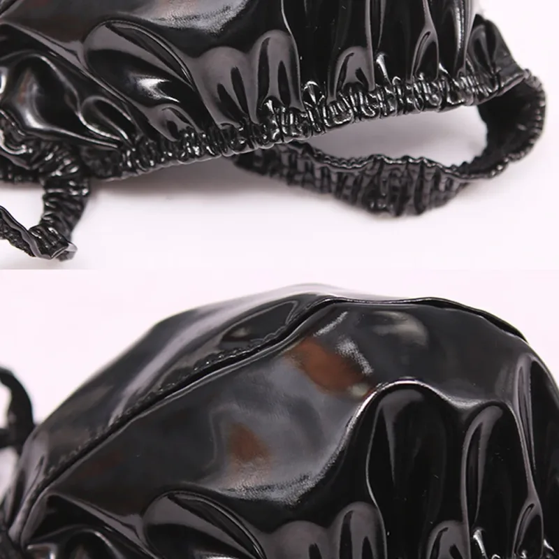 Sexy Men PVC Shiny U Convex Pouch Briefs Low-Rise G-string Latex Oil Gloosy Sexy Thong Carapace U Bulge Underwear — image 7