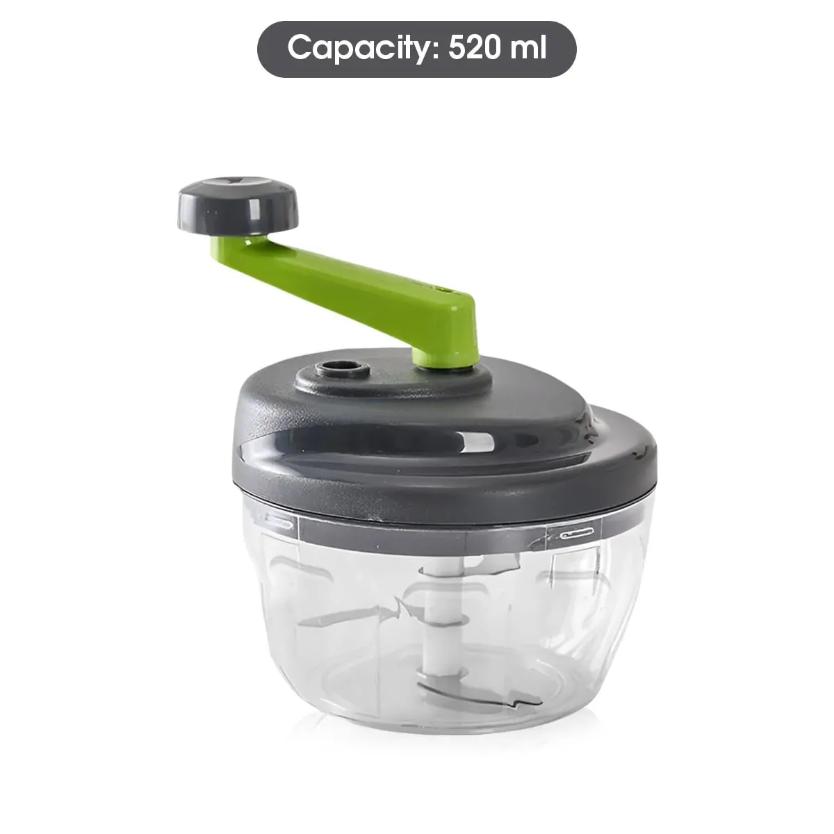 1db 520 ml/900 ml kézi forgattyús fokhagyma porszívó kézi fokhagymapréselő húsdaráló élelmiszer zöldség aprító konyhai eszközök