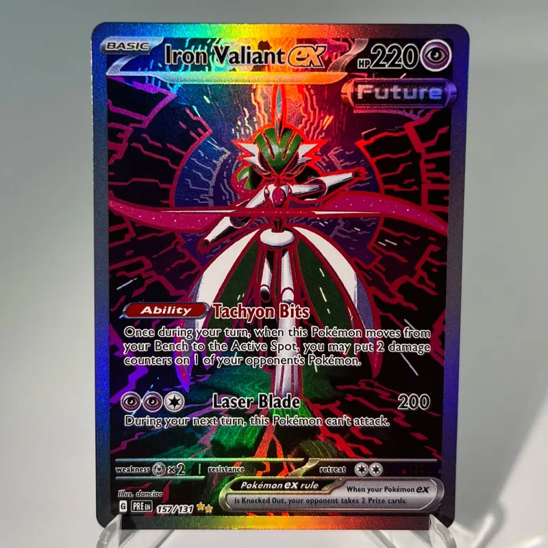 Prismatic Evolutions PKM Cards PTCG5-A GX Rainbow Umbreon Sylveon Leafeon ex Rare Collection Battle Toys Δώρα για χόμπι — image 20
